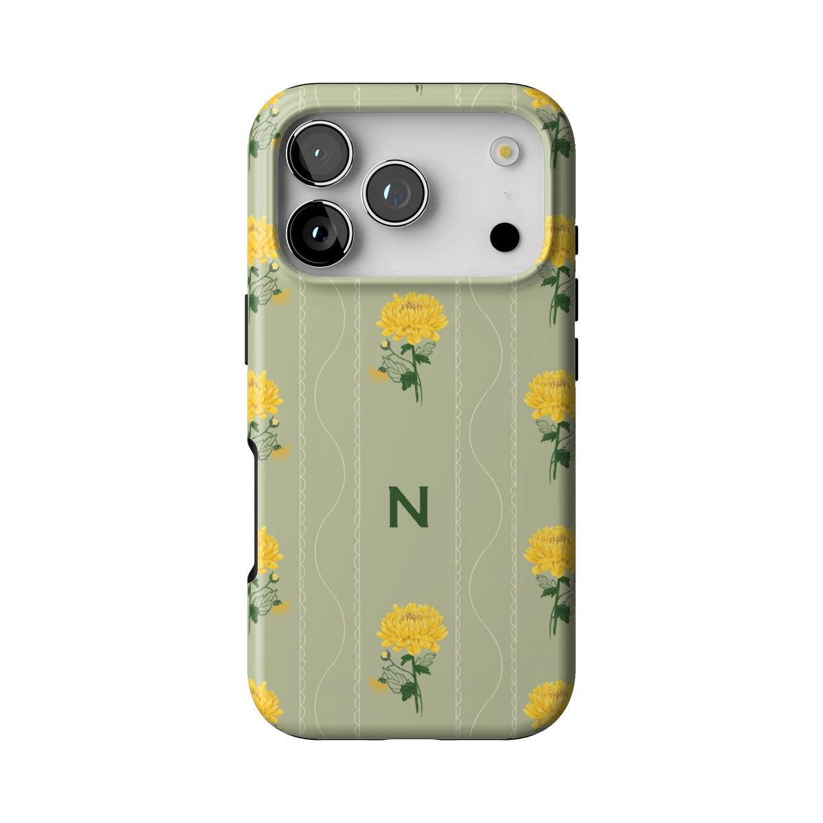 November Birth Month Personalized iPhone Case