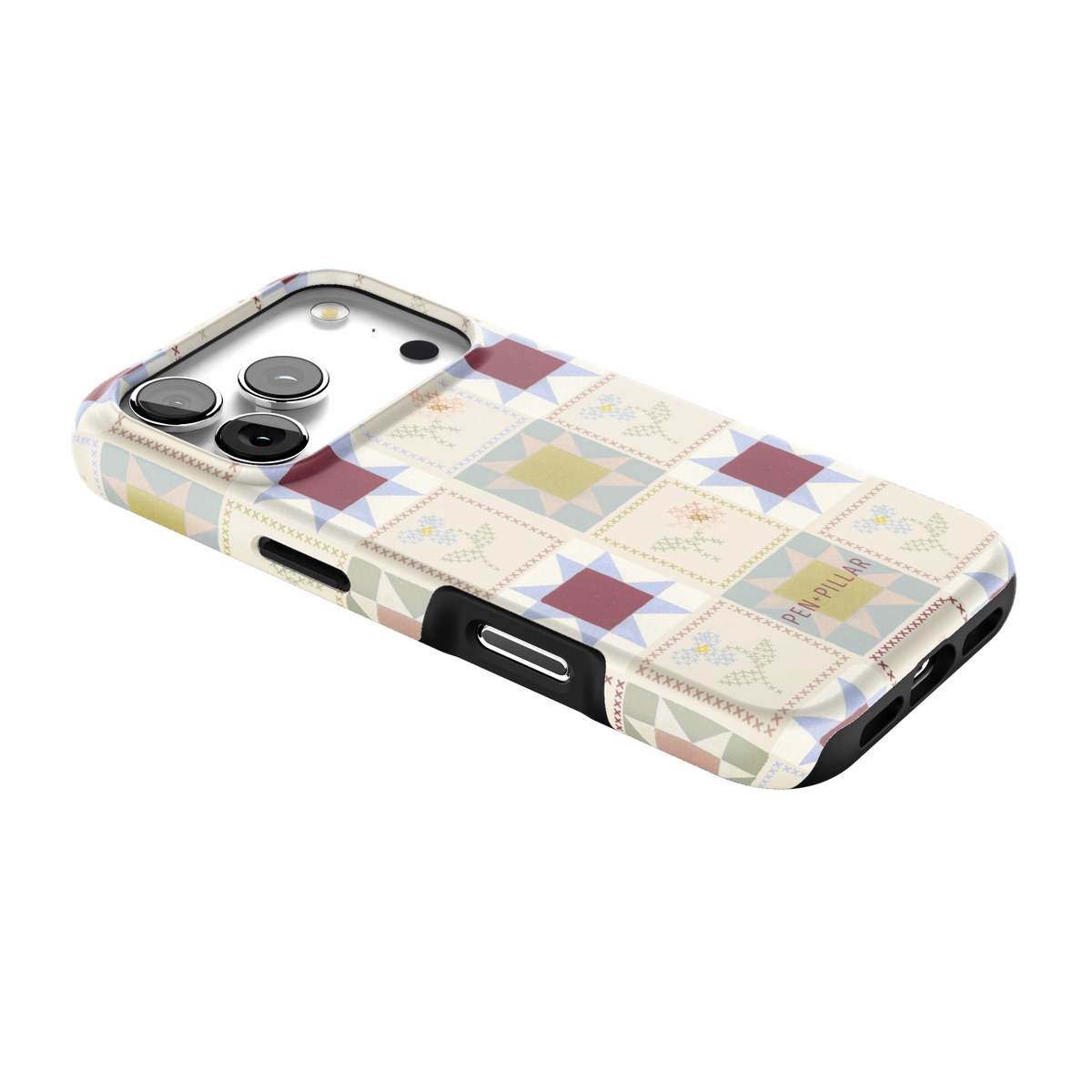 Patchwork iPhone Case