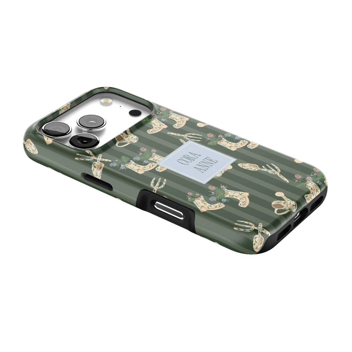 In the Garden Personalized iPhone Case