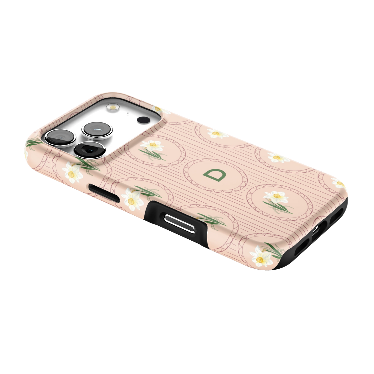 December Birth Month Personalized iPhone Case