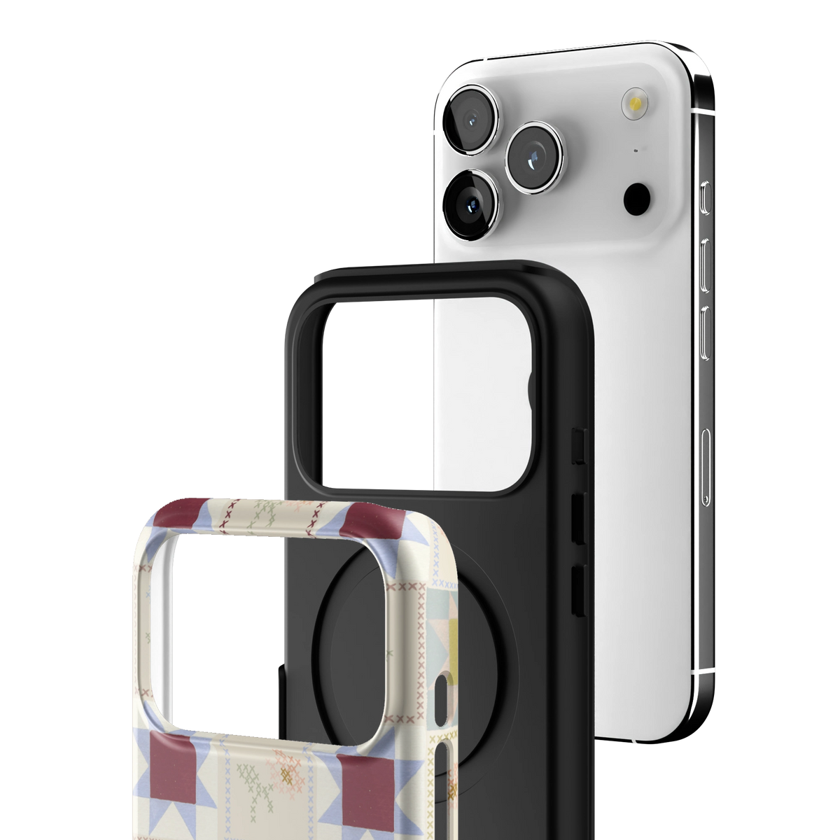 Patchwork iPhone Case