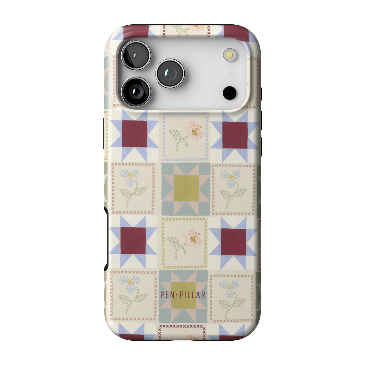 Patchwork iPhone Case