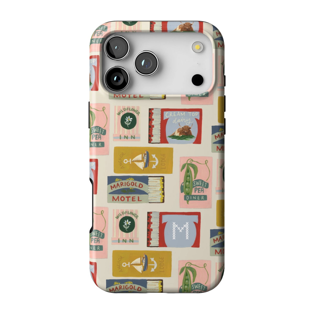 Matchbooks Personalized iPhone Case