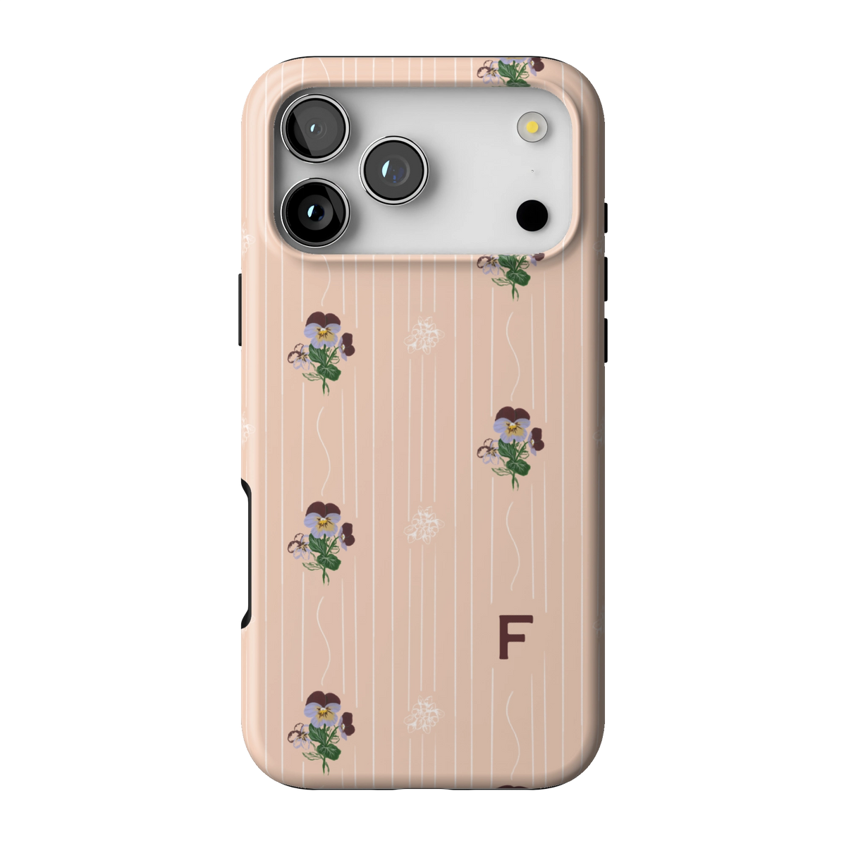 February Birth Month Personalized iPhone Case