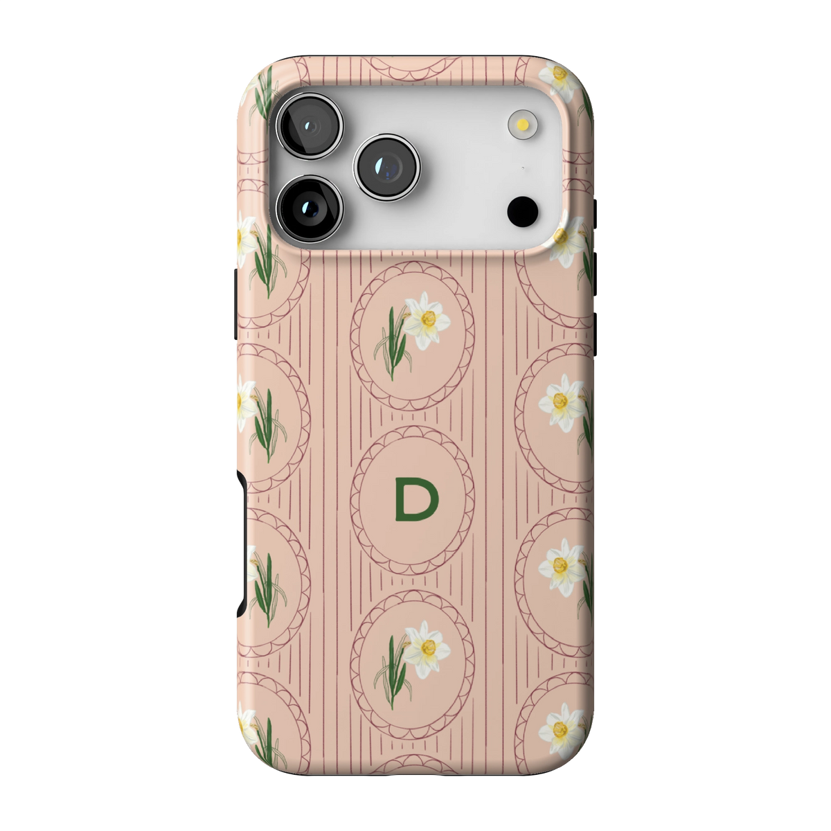 December Birth Month Personalized iPhone Case