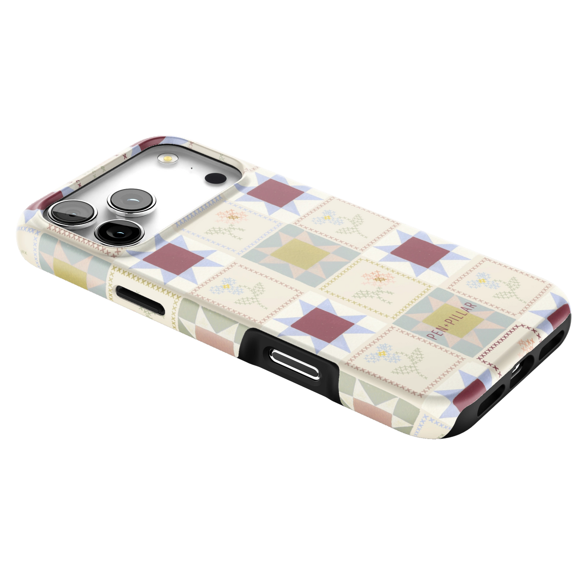 Patchwork iPhone Case