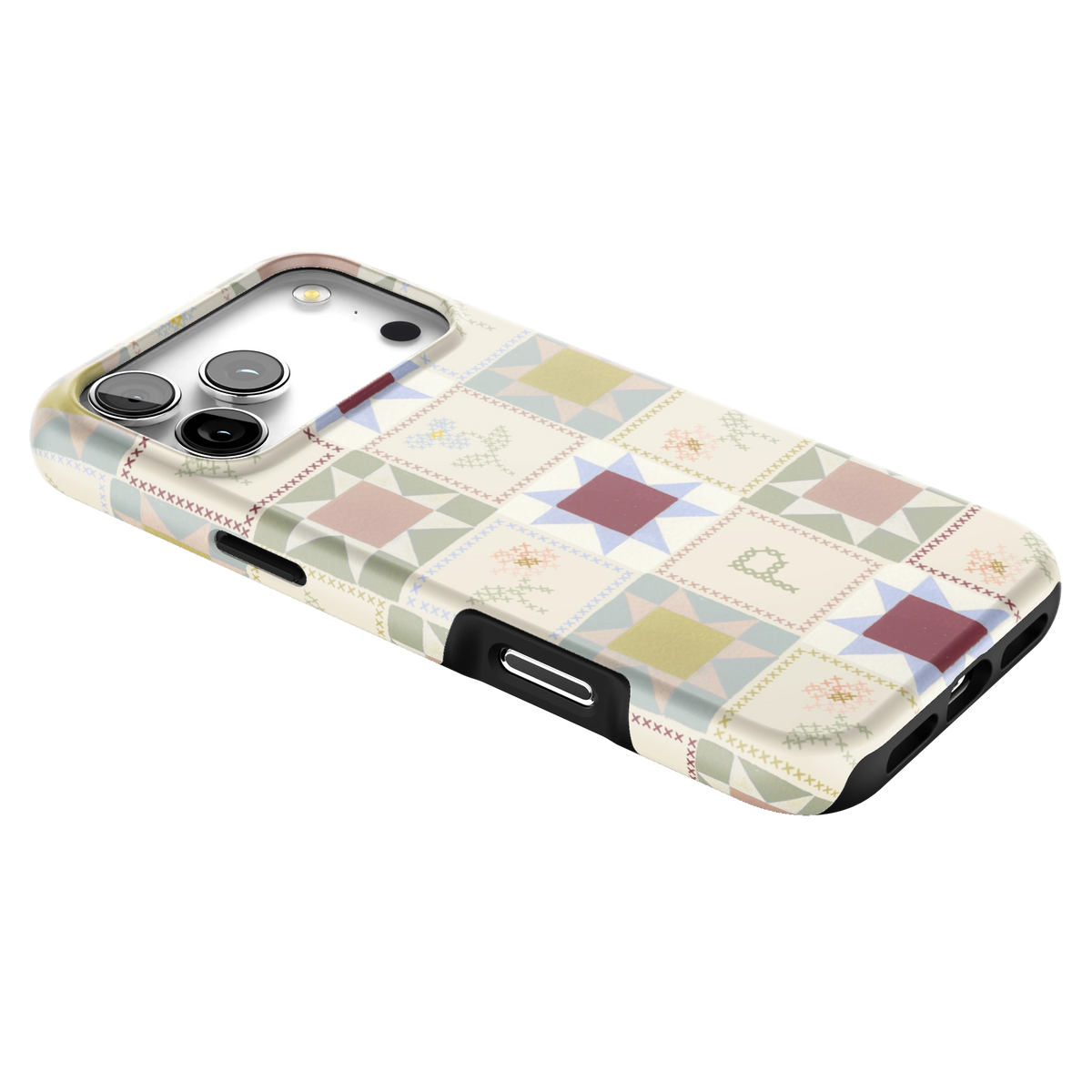 Patchwork Personalized iPhone Case