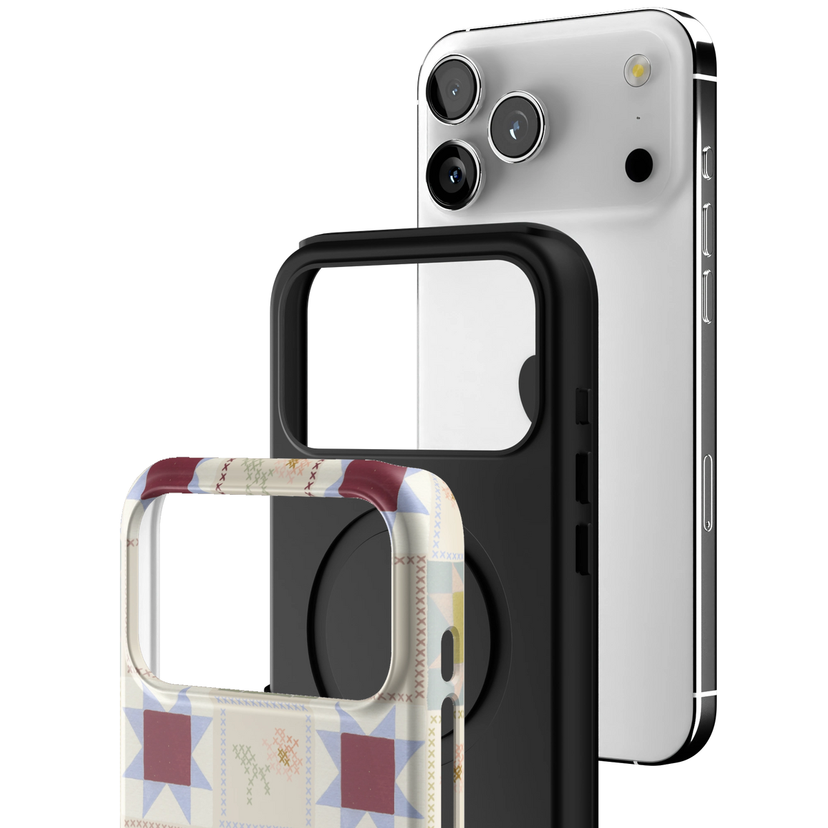 Patchwork iPhone Case