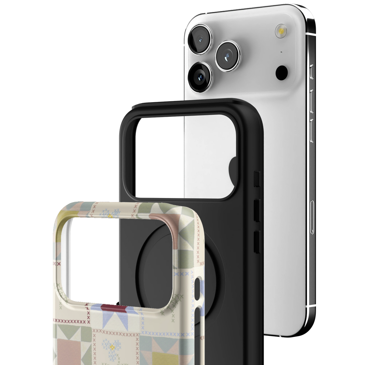 Patchwork Personalized iPhone Case