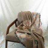 January Birth Month Woven Blanket