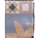 March Birth Month Woven Blanket