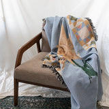 March Birth Month Woven Blanket
