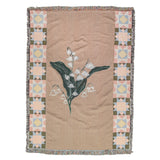May Birth Month Woven Blanket