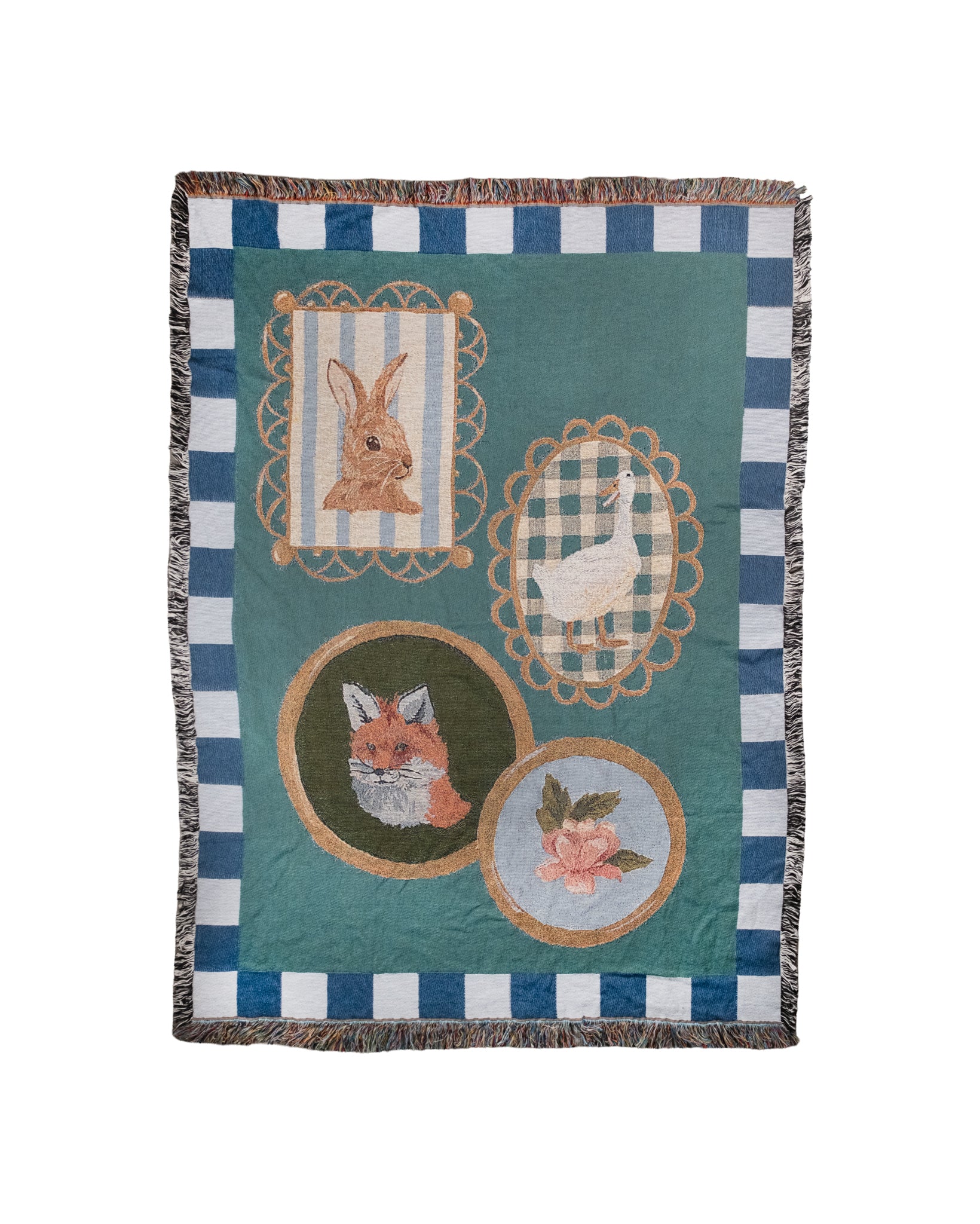 Menagerie Woven Blanket