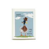 Old Quack Birthday Card