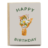 Bouquet Birthday Card
