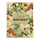 Fox Birthday Card