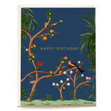 Ancient Garden Birthday Card