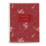 Vine+Bloom Birthday Card