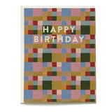 Colorblock Birthday Card