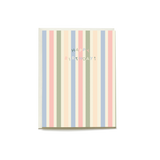 Stripes Birthday Card