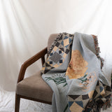 October Birth Month Woven Blanket
