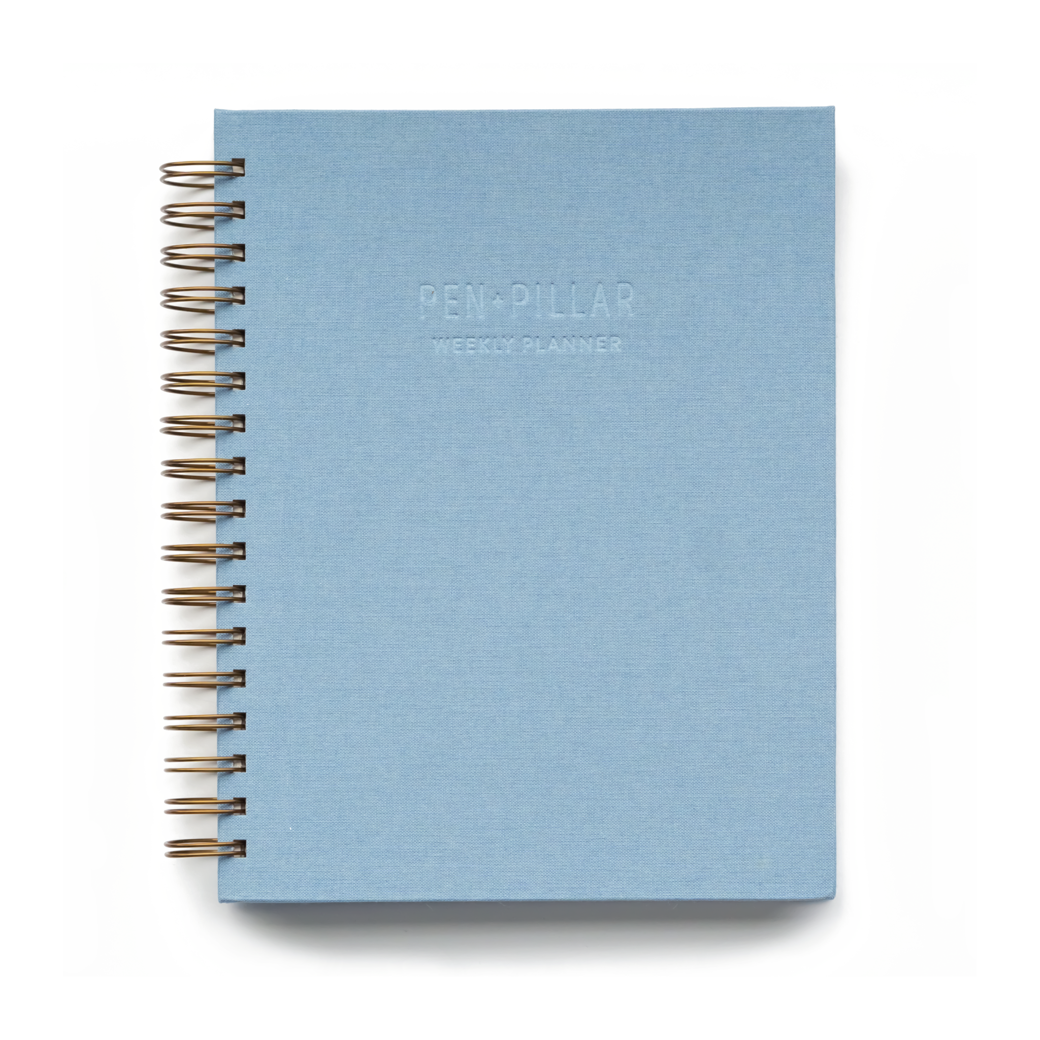 Sky 2024 Bookcloth Weekly Planner