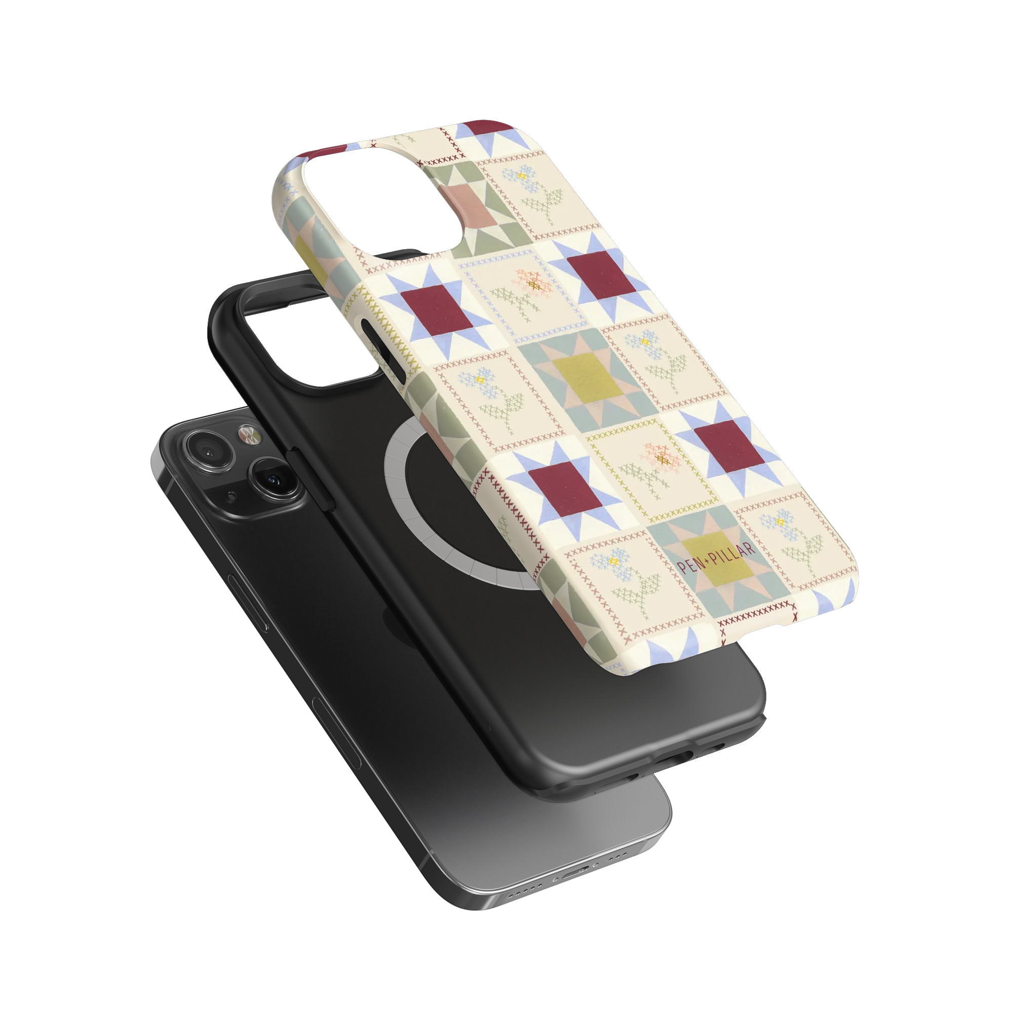 Patchwork iPhone Case