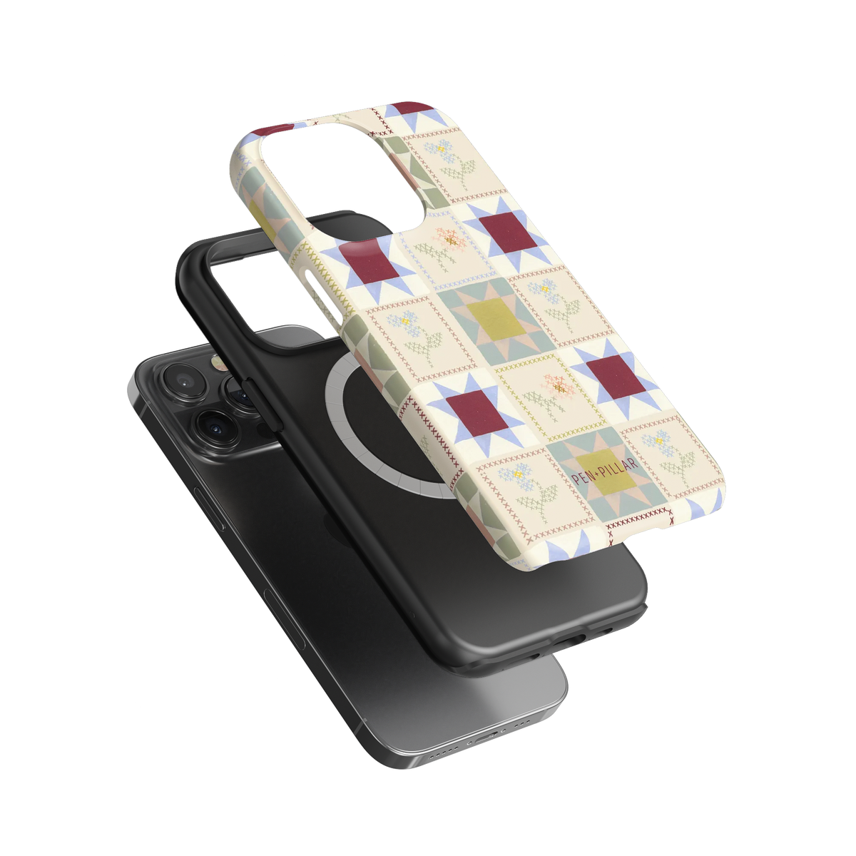 Patchwork iPhone Case