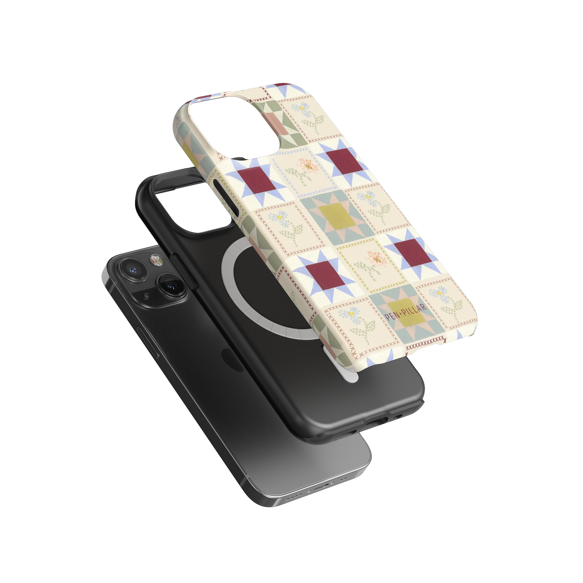 Patchwork iPhone Case