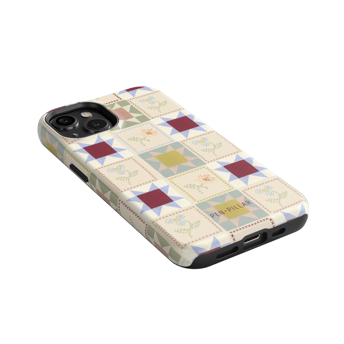 Patchwork iPhone Case