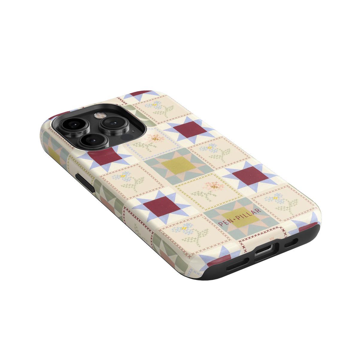 Patchwork iPhone Case