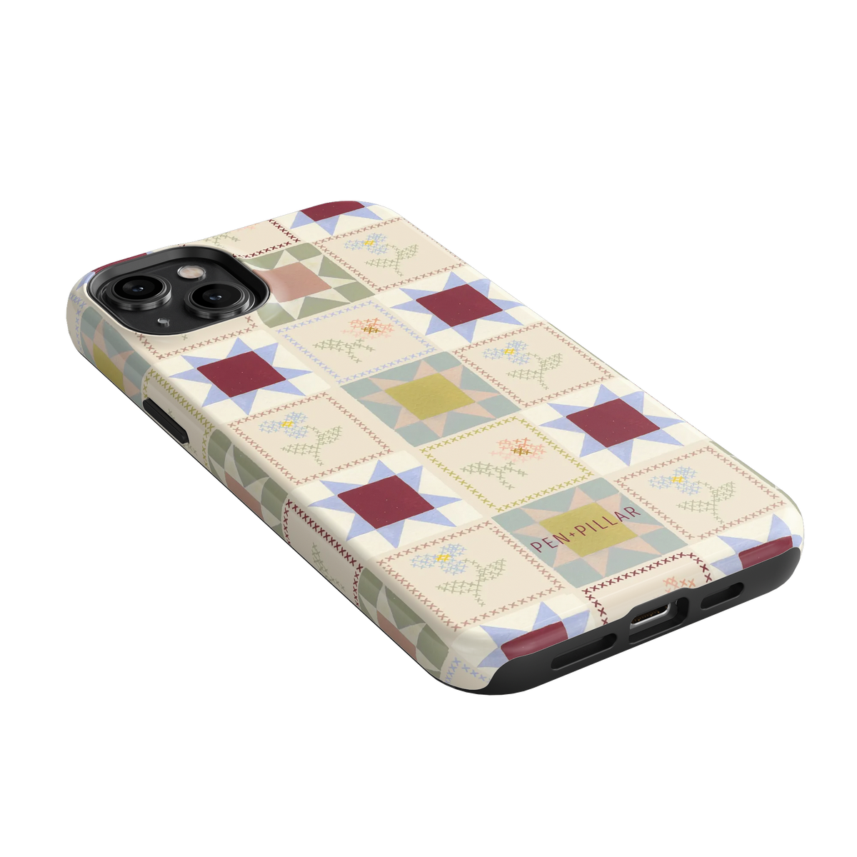 Patchwork iPhone Case