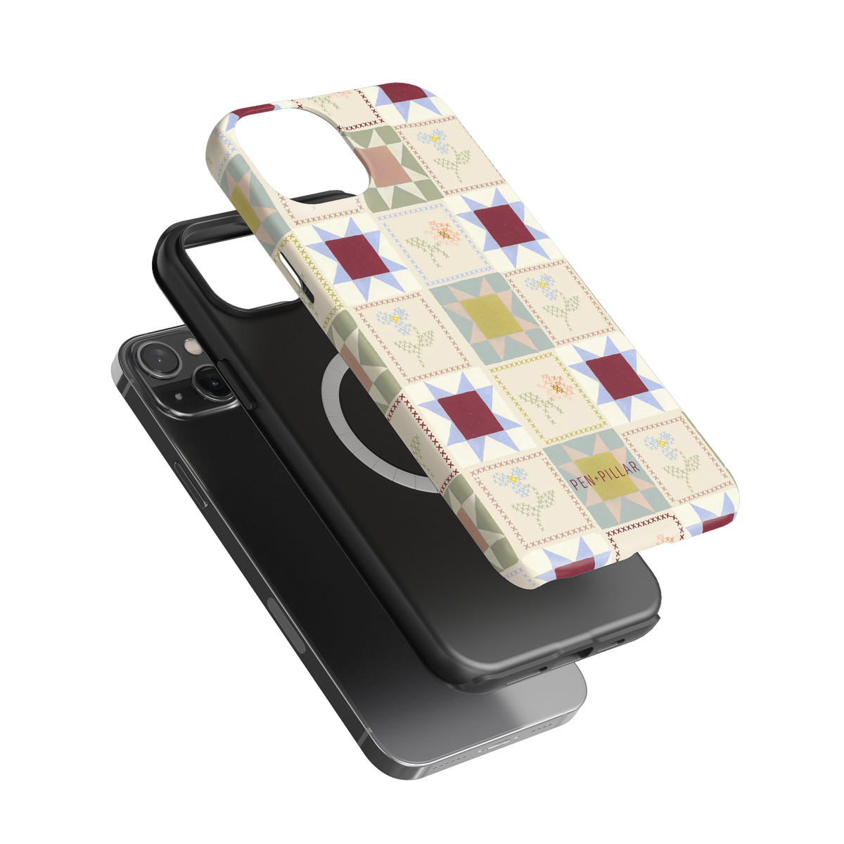 Patchwork iPhone Case