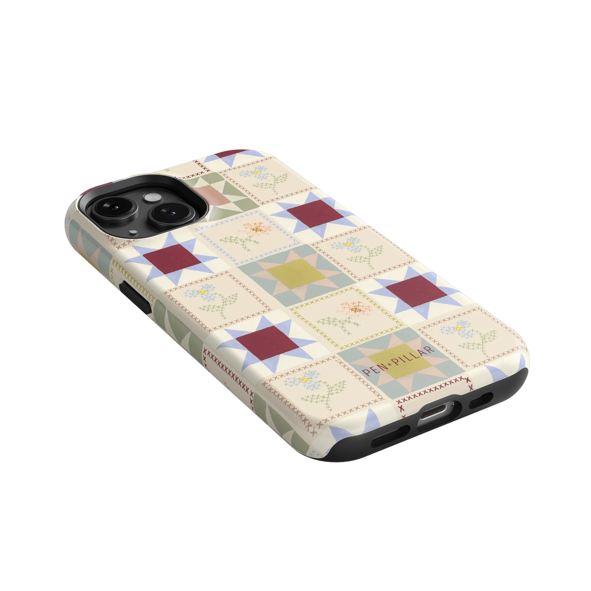 Patchwork iPhone Case