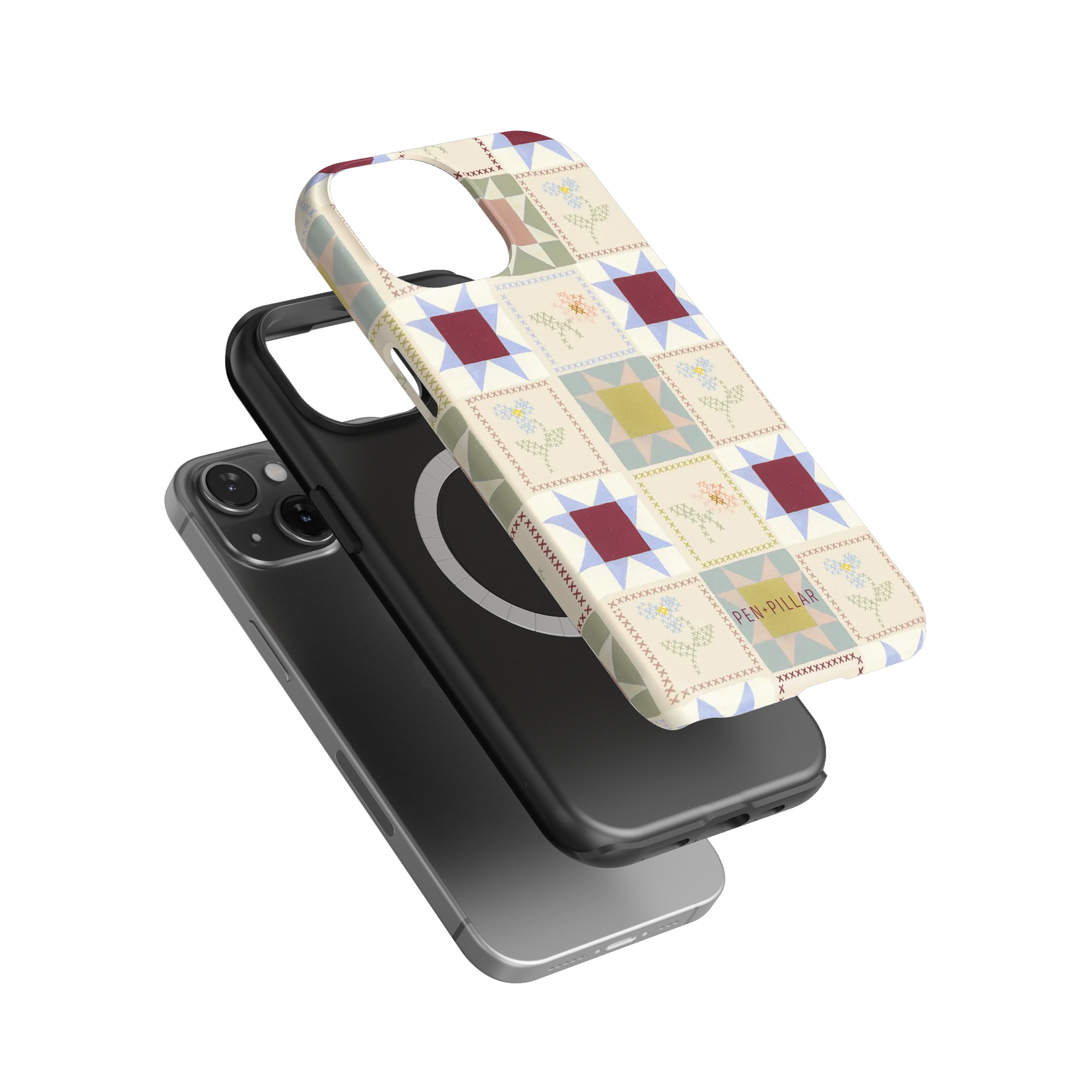 Patchwork iPhone Case