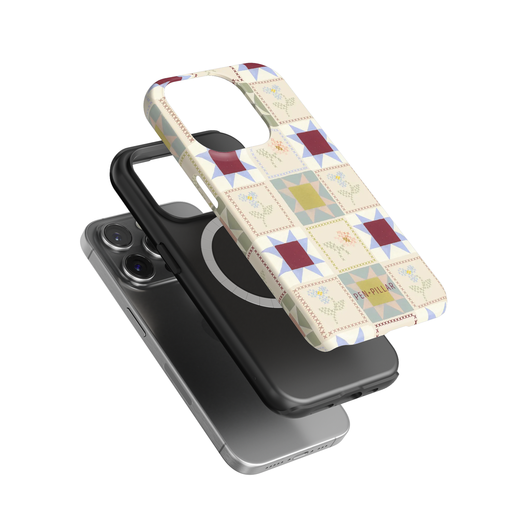 Patchwork iPhone Case