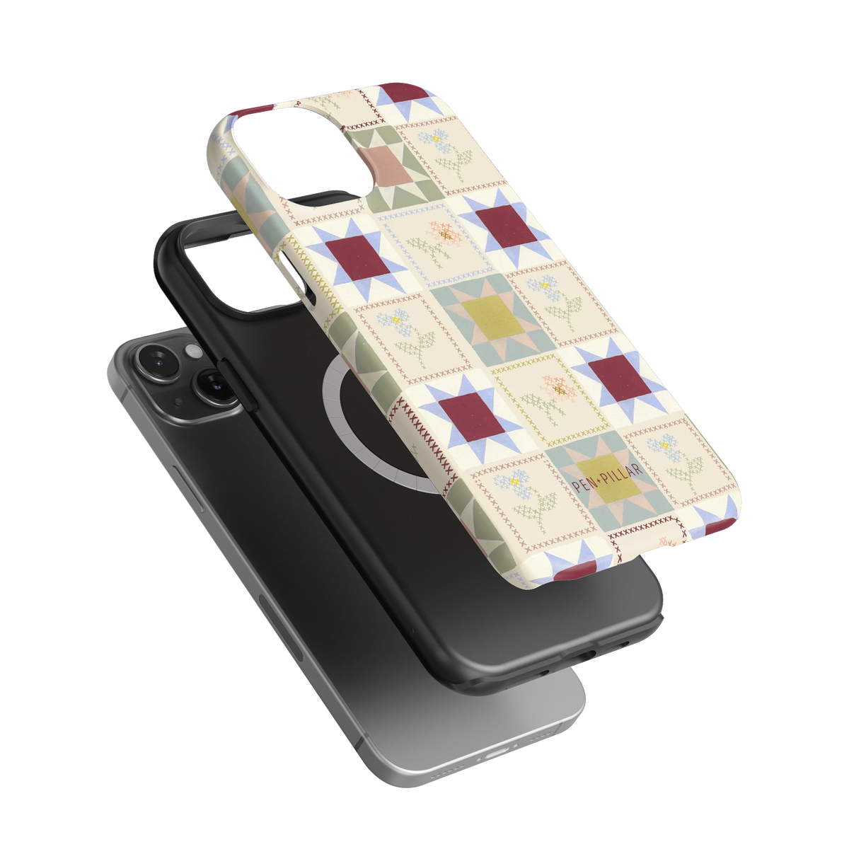 Patchwork iPhone Case