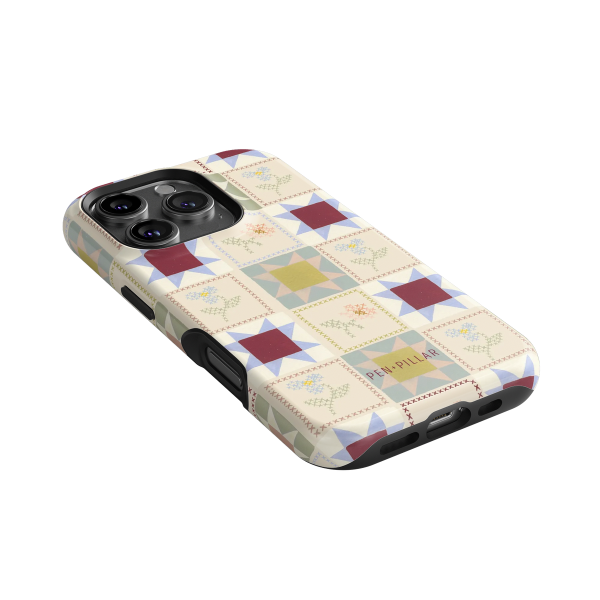 Patchwork iPhone Case
