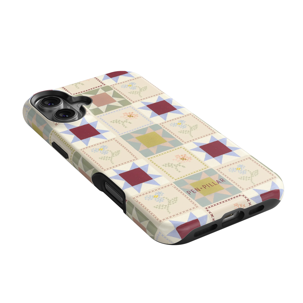 Patchwork iPhone Case