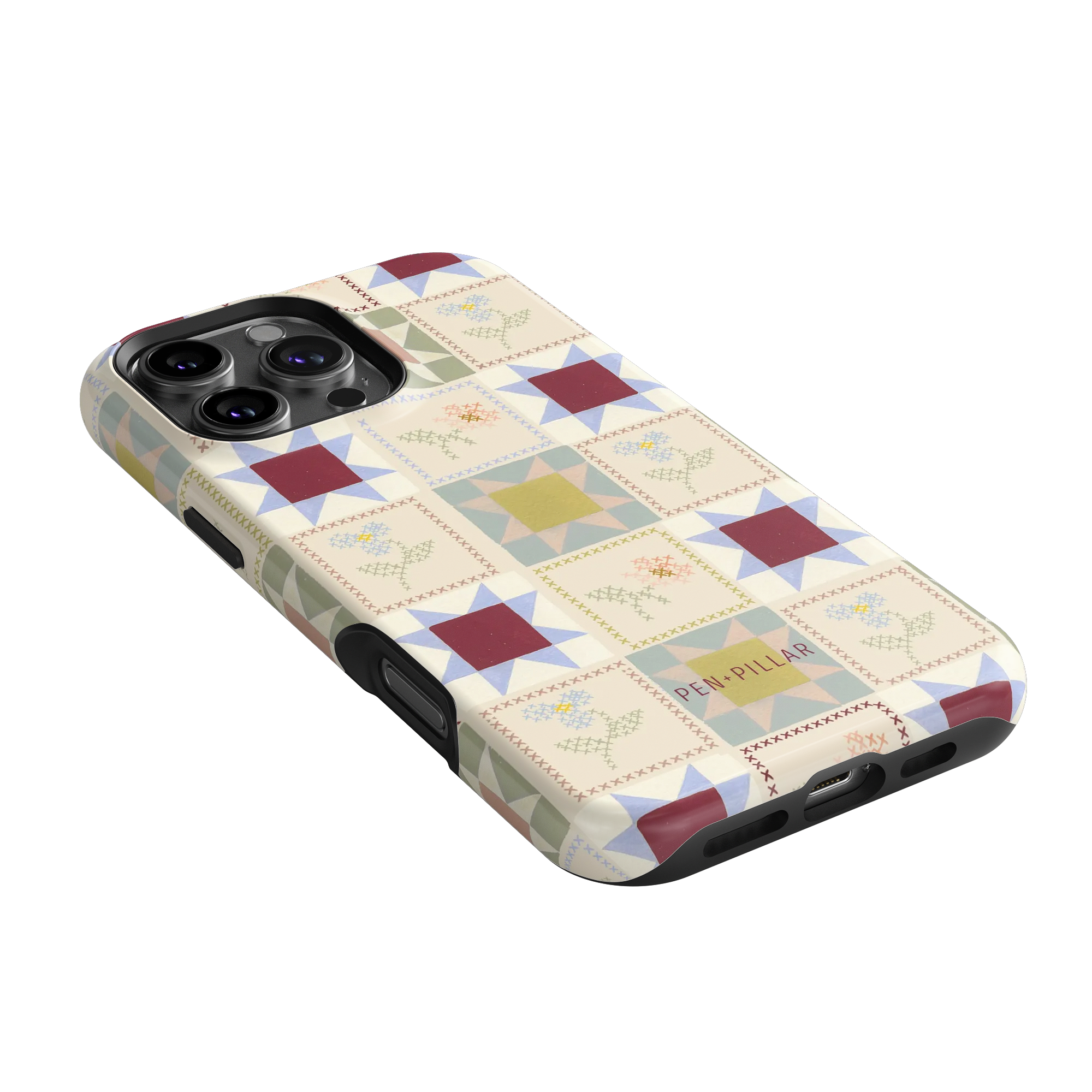 Patchwork iPhone Case