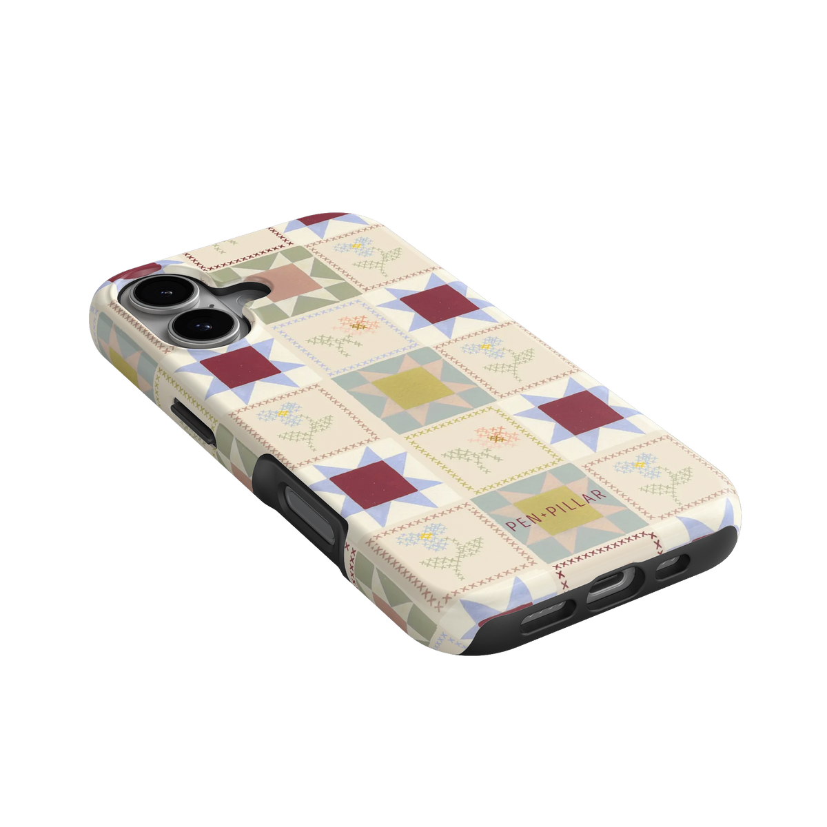 Patchwork iPhone Case