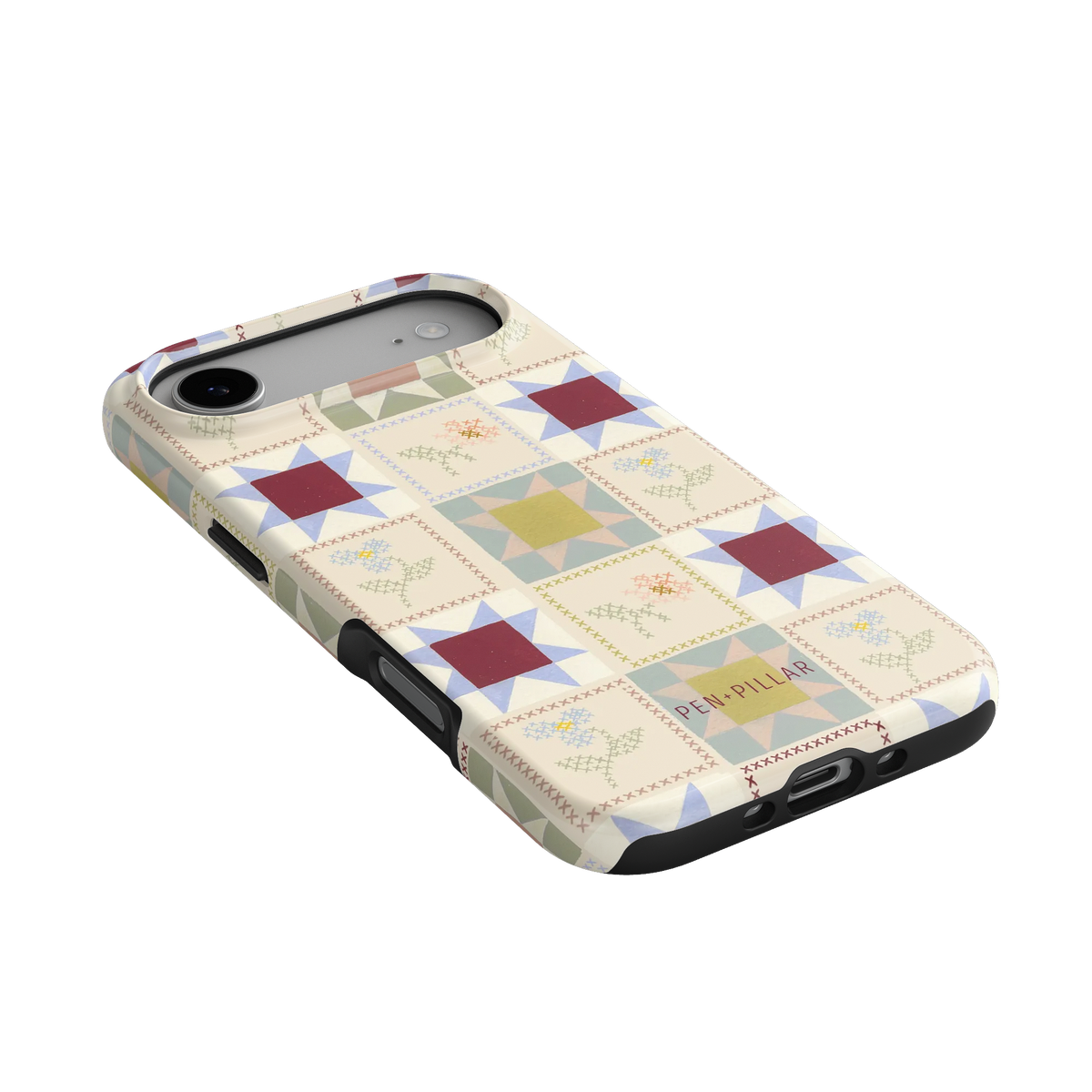Patchwork iPhone Case