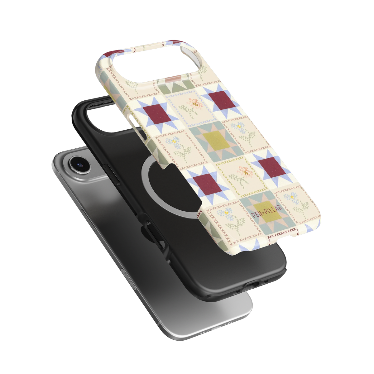 Patchwork iPhone Case