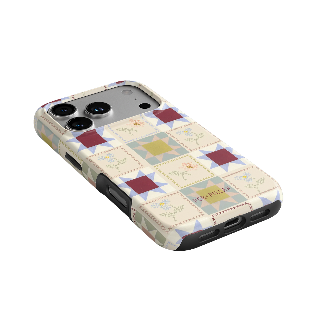 Patchwork iPhone Case