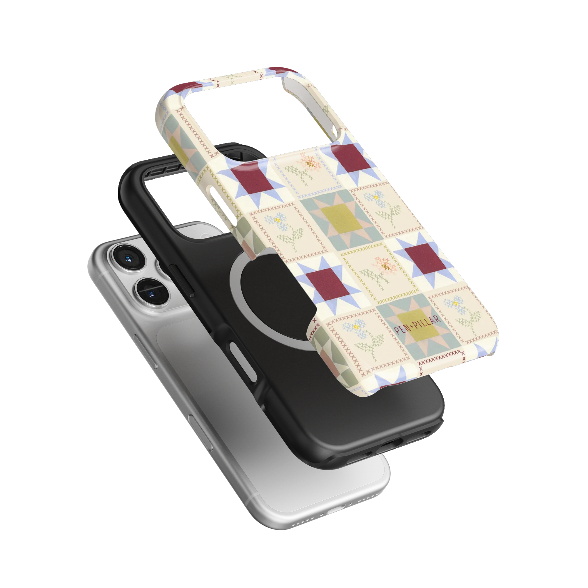 Patchwork iPhone Case