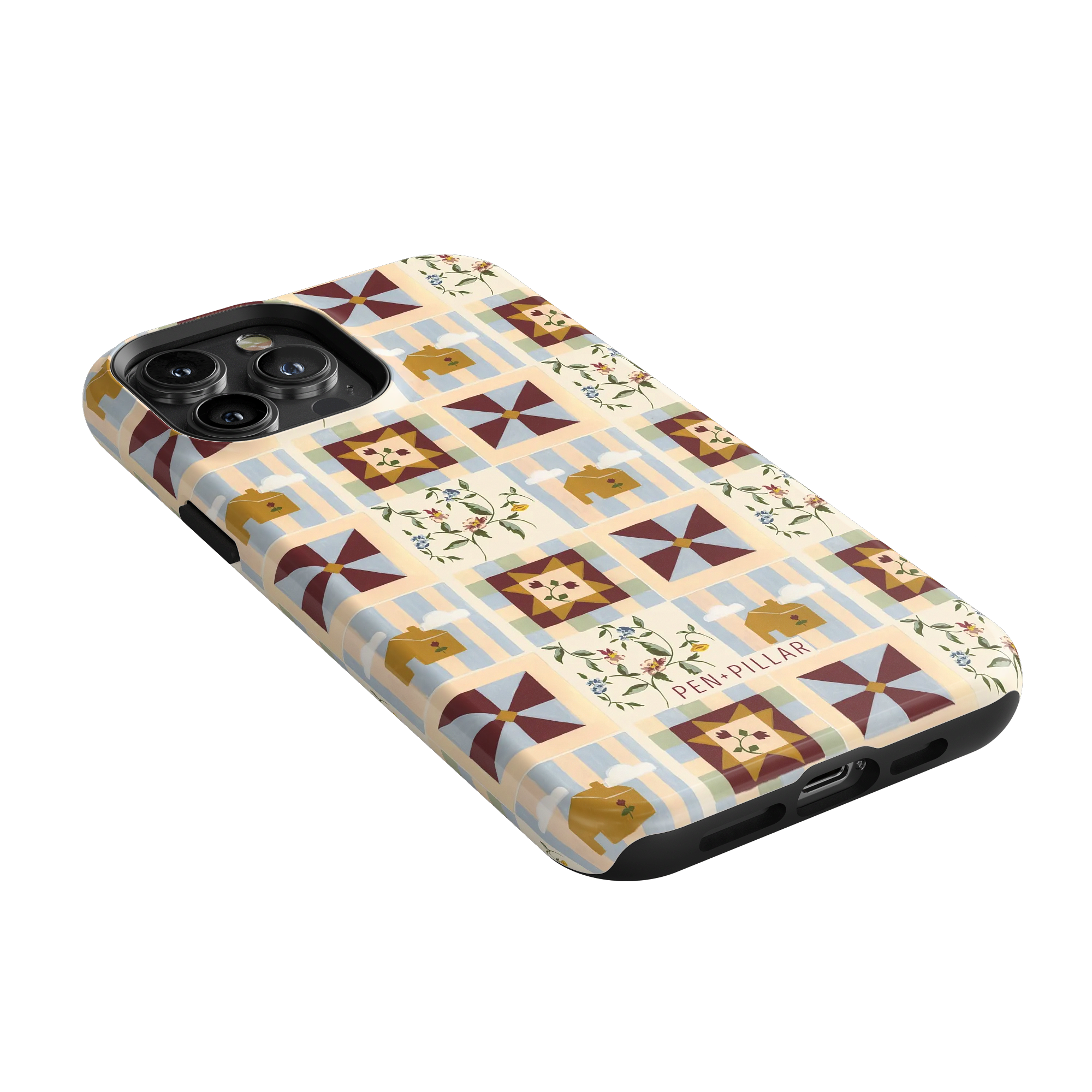 Pinwheel iPhone Case
