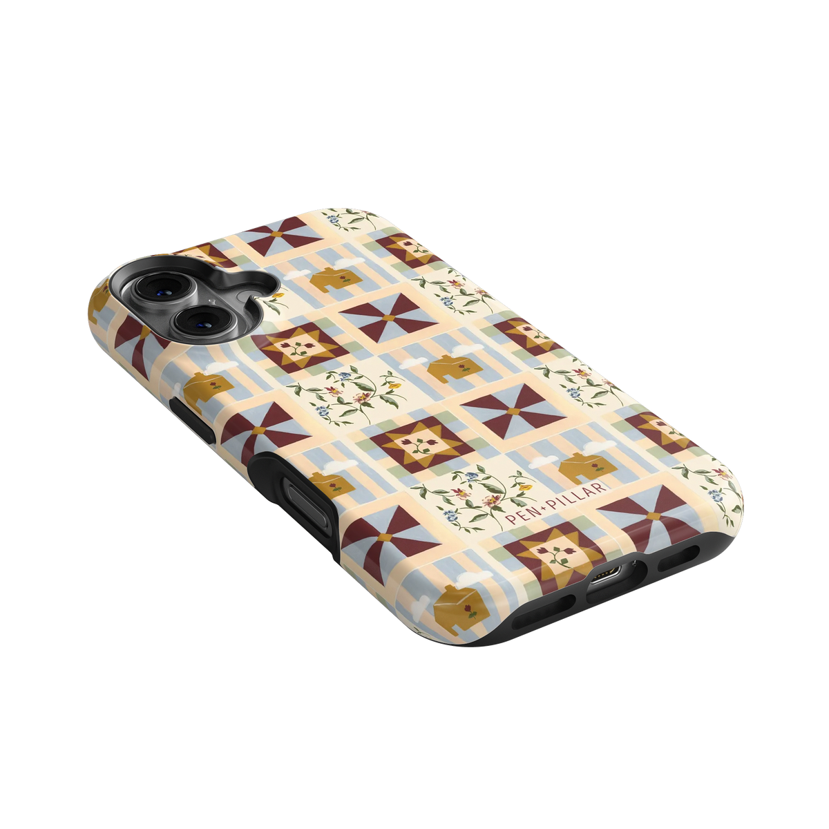 Pinwheel iPhone Case