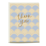 Scallops Thank You Card