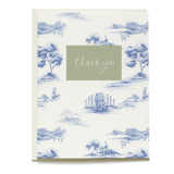 Toile Thank You Card